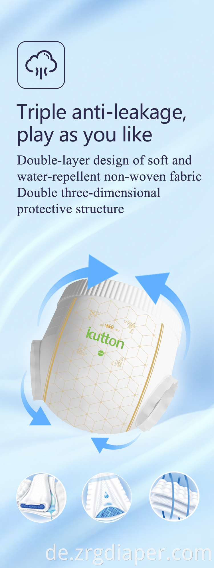ikutton pull up pants - 4